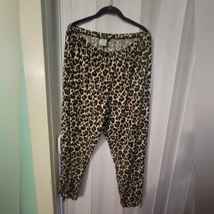 Slinky Brand Cheetah Harem Pants SZ 1X